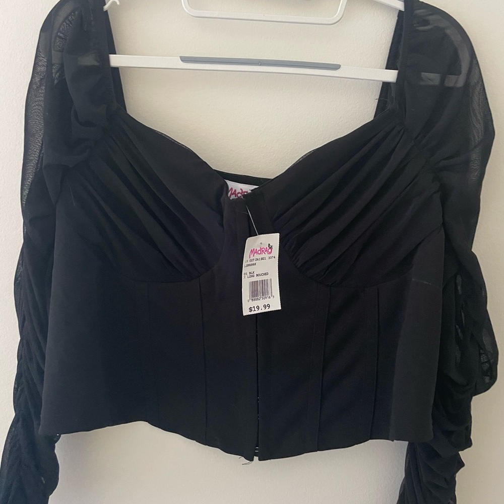 Cropped corset